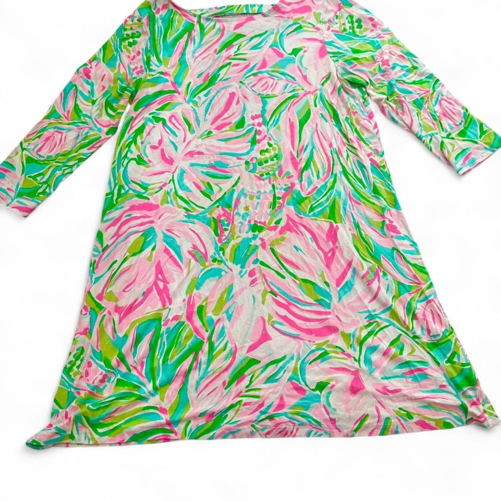 Lilly Pulitzer XL Tropical Print Dress